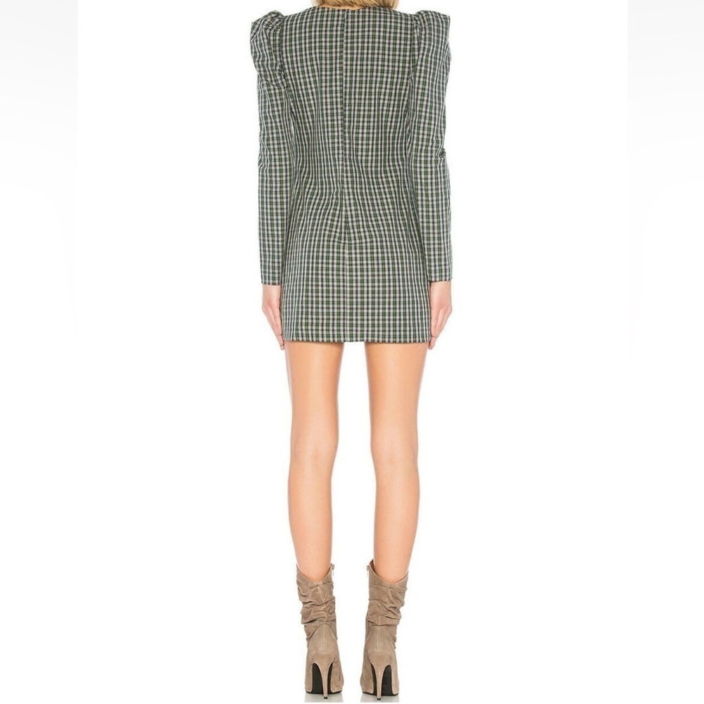 Lovers and Friends Plaid mini dress cotton - Picture 4 of 11